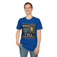 MskouTaa Tees — “Wish I Lacked Critical Thinking Skills” Funny Frog Graphic Tee