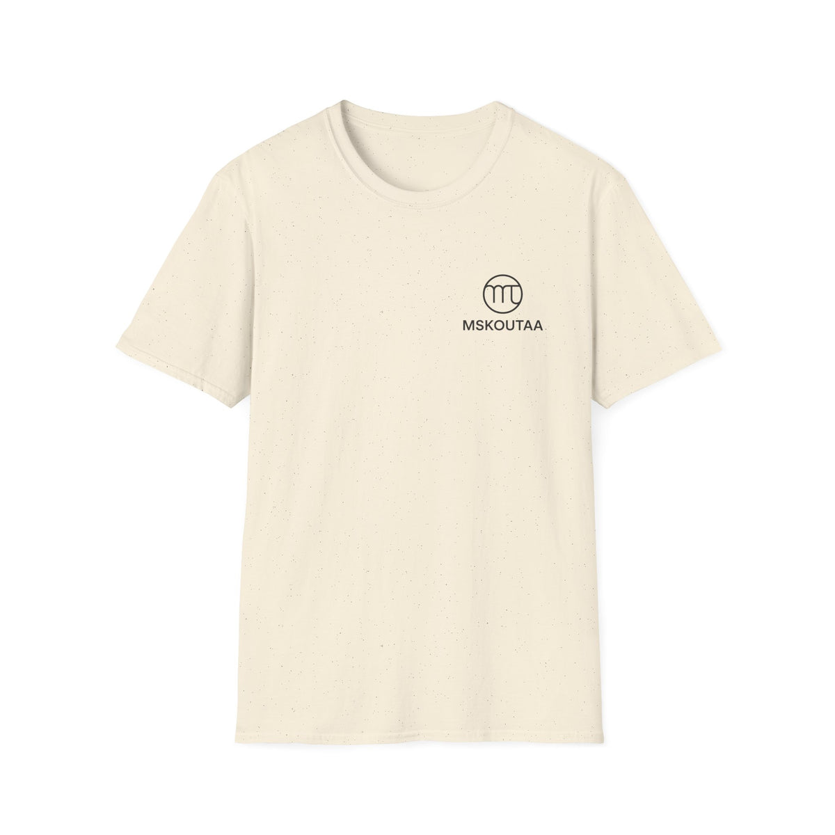 Minimal Logo T-Shirt — MSKOUTAA Chest Emblem
