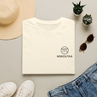 Minimal Logo T-Shirt — MSKOUTAA Chest Emblem