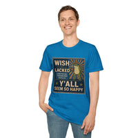 MskouTaa Tees — “Wish I Lacked Critical Thinking Skills” Funny Frog Graphic Tee