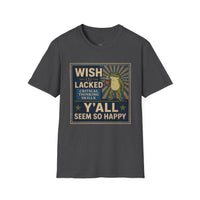 MskouTaa Tees — “Wish I Lacked Critical Thinking Skills” Funny Frog Graphic Tee