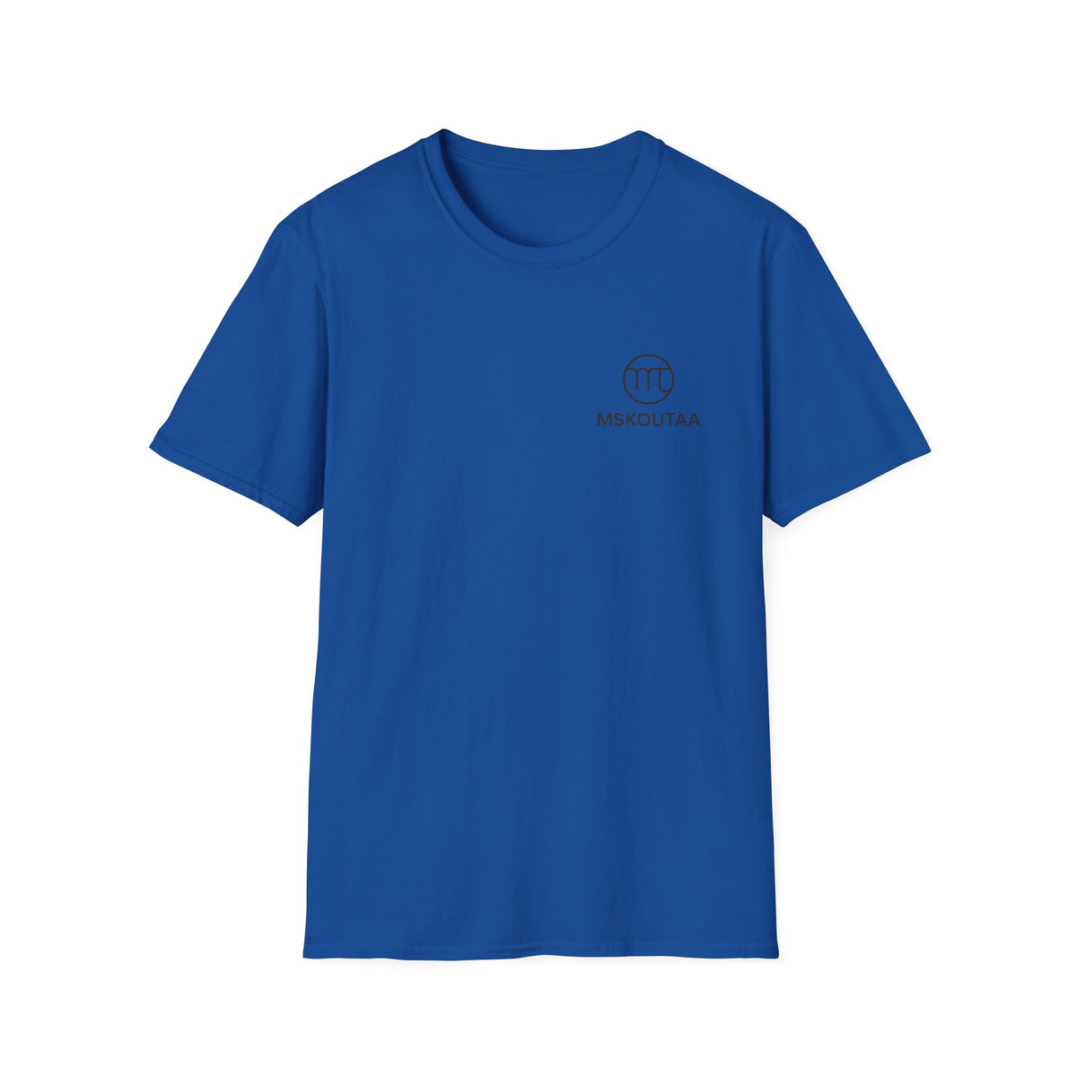 Minimal Logo T-Shirt — MSKOUTAA Chest Emblem